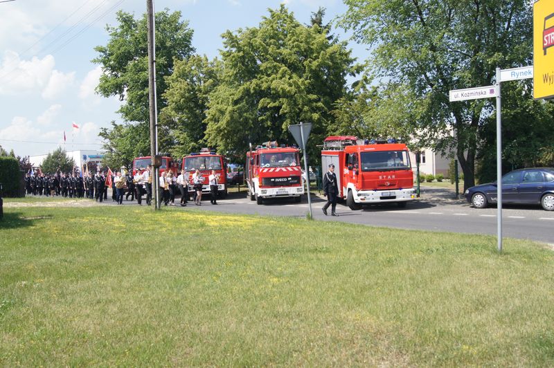 120-lecie OSP Raszków, poświęcenie i przekazanie nowego samochodu  ratowniczo-gaśniczego SCANIA i Miejsko-Gminne obchody "Dnia Strażaka"