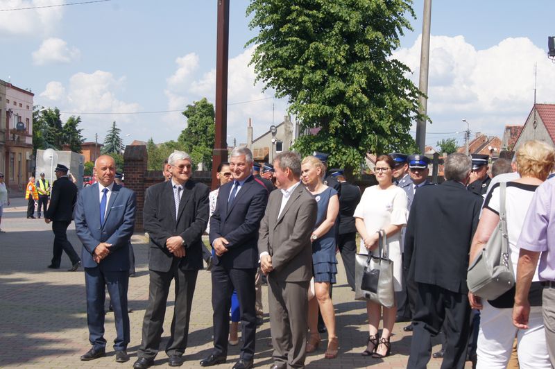 120-lecie OSP Raszków, poświęcenie i przekazanie nowego samochodu  ratowniczo-gaśniczego SCANIA i Miejsko-Gminne obchody "Dnia Strażaka"