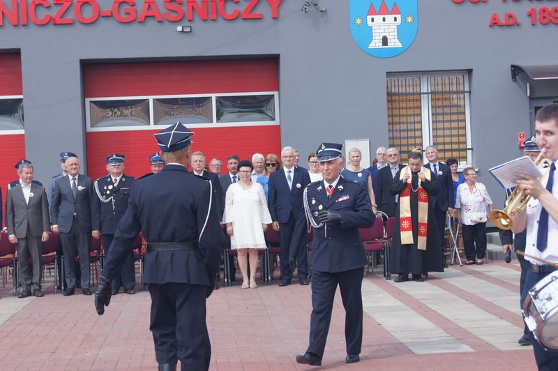 120-lecie OSP Raszków, poświęcenie i przekazanie nowego samochodu  ratowniczo-gaśniczego SCANIA i Miejsko-Gminne obchody "Dnia Strażaka"