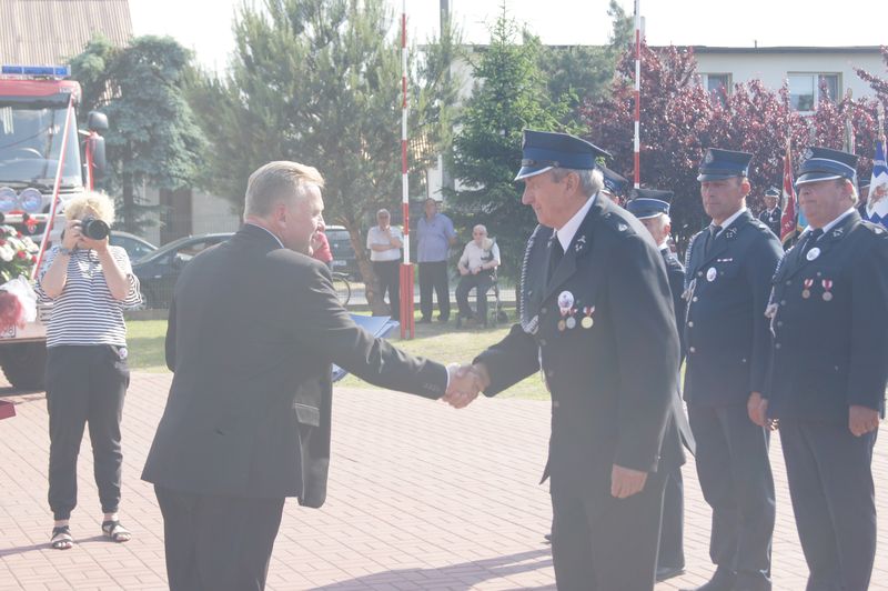 120-lecie OSP Raszków, poświęcenie i przekazanie nowego samochodu  ratowniczo-gaśniczego SCANIA i Miejsko-Gminne obchody "Dnia Strażaka"