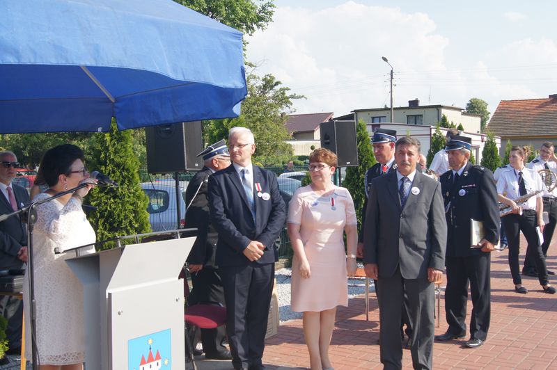 120-lecie OSP Raszków, poświęcenie i przekazanie nowego samochodu  ratowniczo-gaśniczego SCANIA i Miejsko-Gminne obchody "Dnia Strażaka"