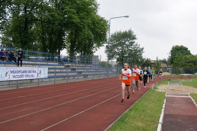 Raszkowska młodzież  w ½ Mistrzostw Wielkopolski w Drużynowej Lidze Lekkoatletycznej