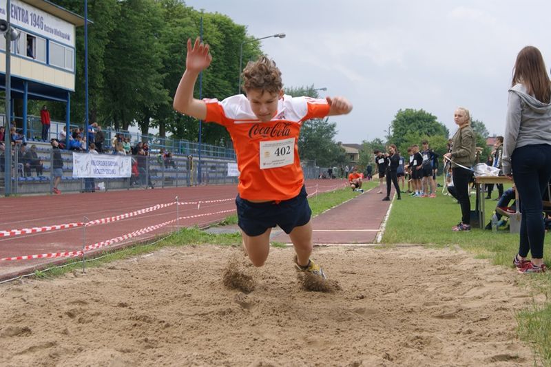 Raszkowska młodzież  w ½ Mistrzostw Wielkopolski w Drużynowej Lidze Lekkoatletycznej