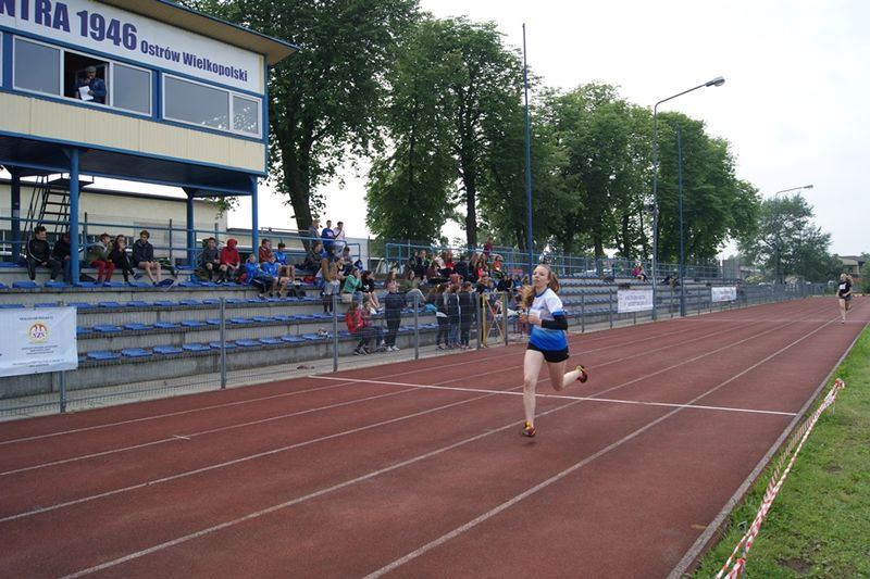 Raszkowska młodzież  w ½ Mistrzostw Wielkopolski w Drużynowej Lidze Lekkoatletycznej