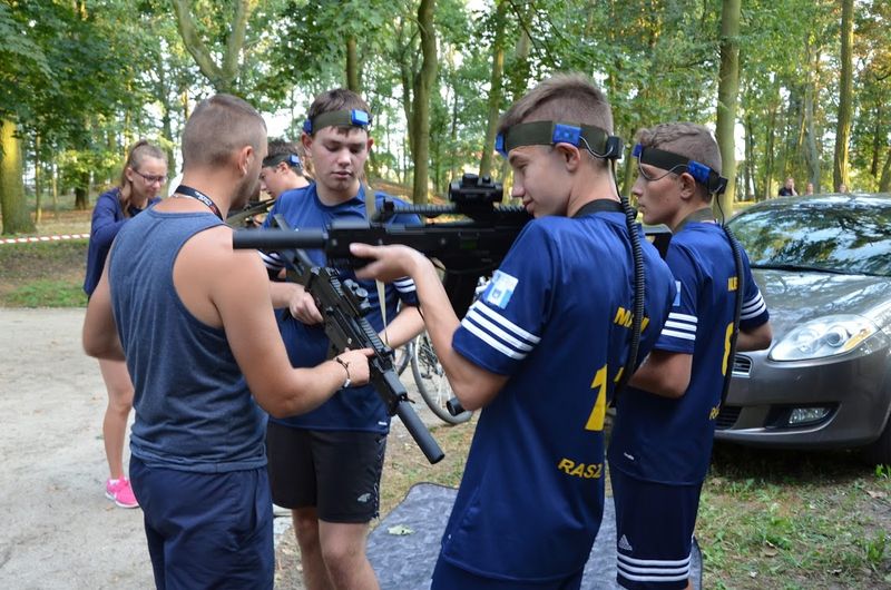 Laserowy paintball w Przybysławicach