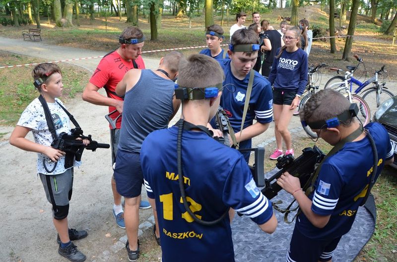 Laserowy paintball w Przybysławicach