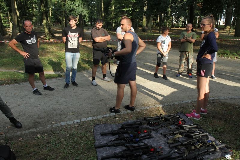 Laserowy paintball w Przybysławicach