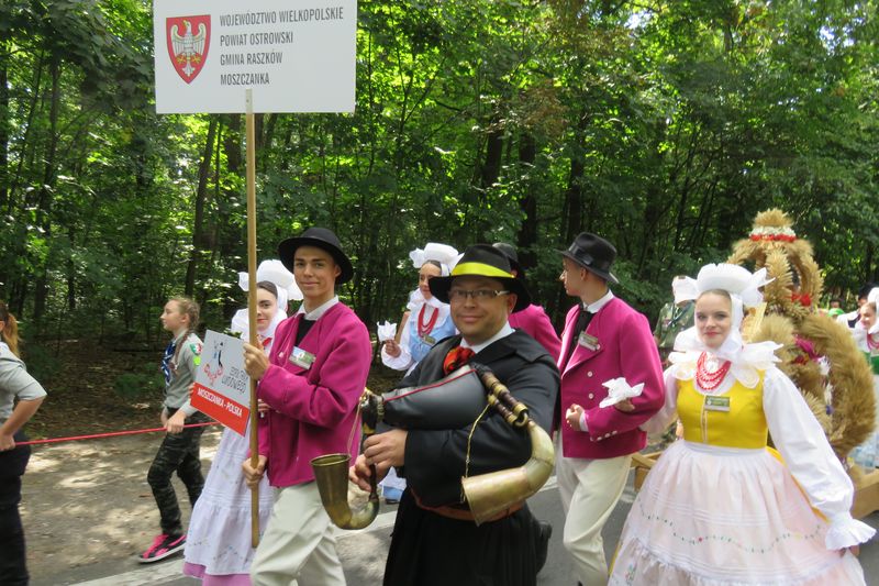 "Swojacy" na Dożynkach Prezydenckich w Spale