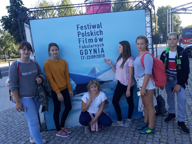 Uczniowie z Radłowa na festiwalu filmowym w Gdyni