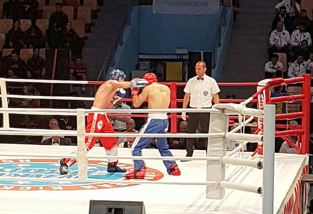 SZYMON DWORNIKOWSKI brązowym medalistą Mistrzostw Europy seniorów w kicboxingu wagi superciężkiej!  Świetny występ Tomasza Przybylskiego !