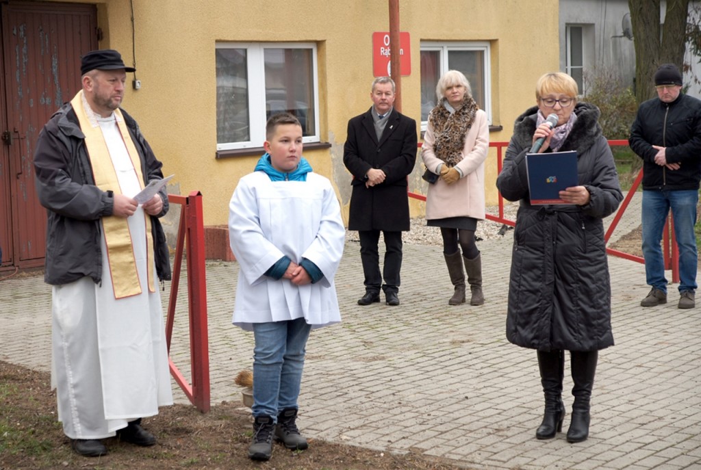 Odnowione kapliczki w Rąbczynie