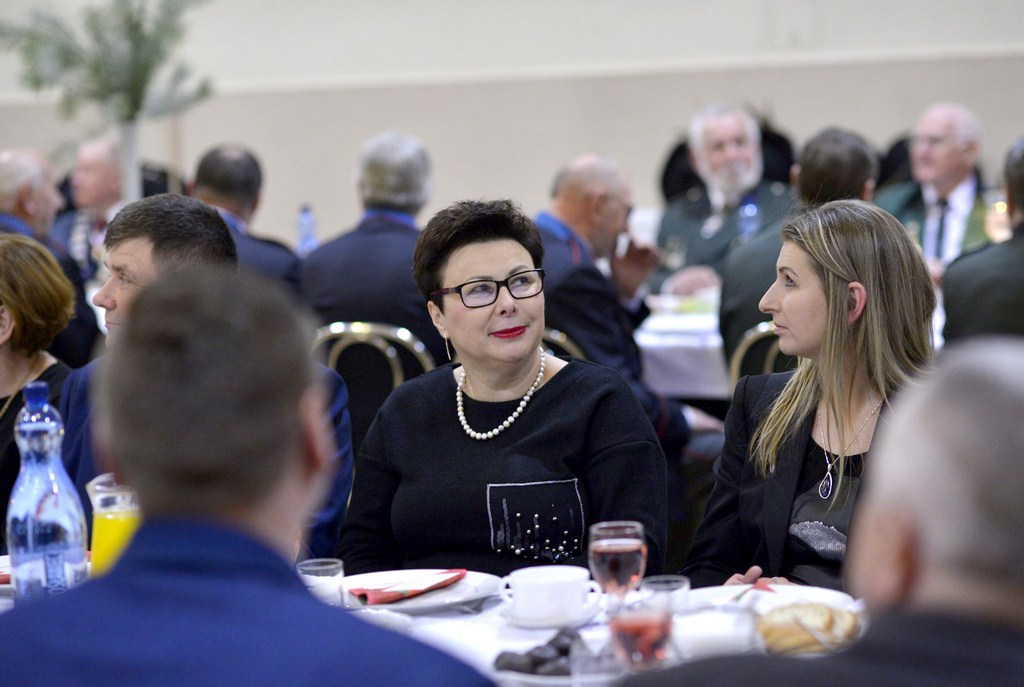 Spotkanie opłatkowe Kurkowego Bractwa Strzeleckiego w Korytnicy