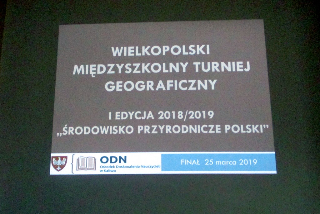 Zwycięstwo drużyny z Koryt w turnieju geograficznym