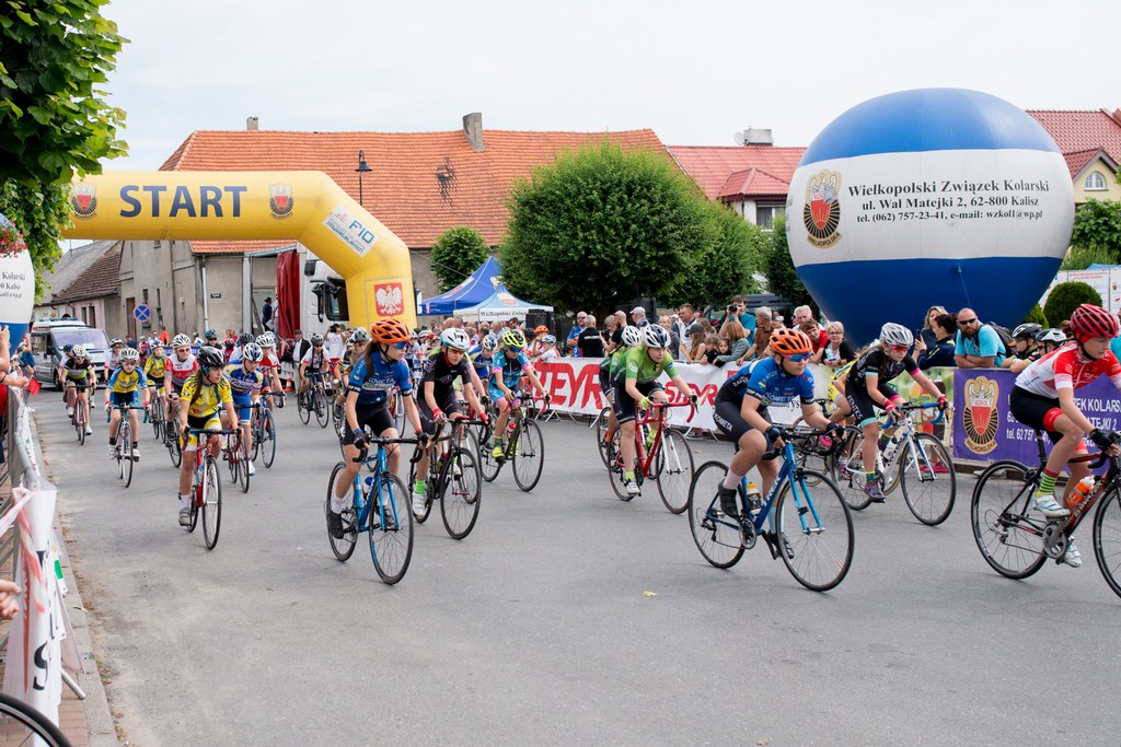 MISTRZOSTWA POLSKI SZKÓŁEK KOLARSKICH Raszków 2019