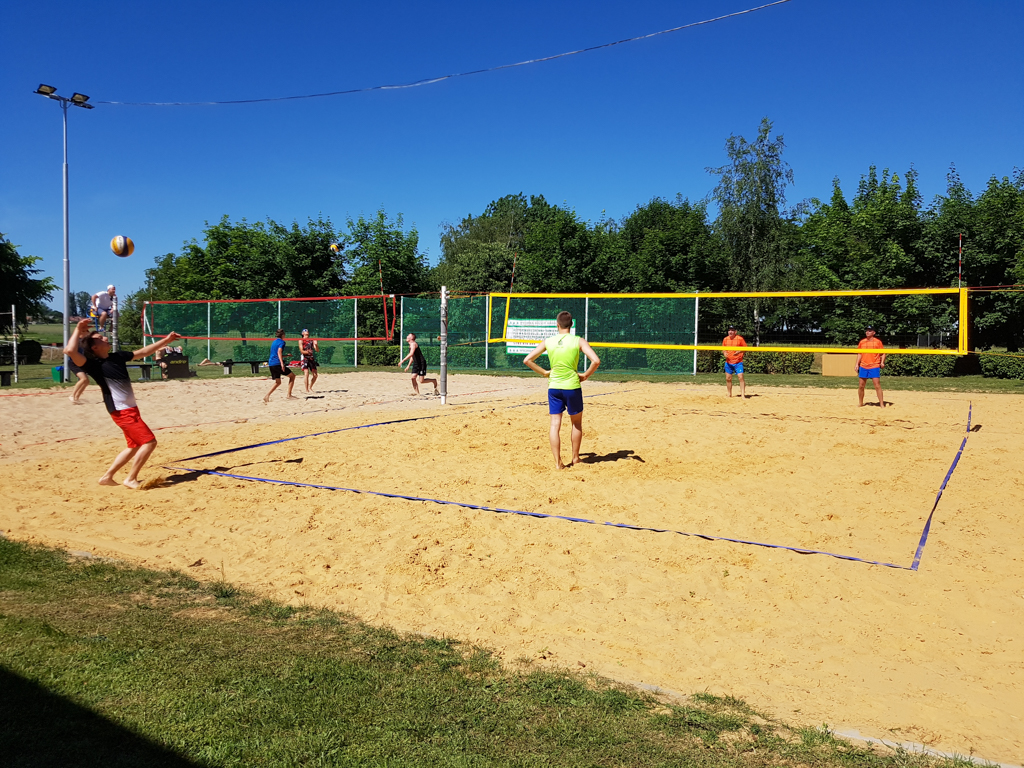 Nowo otwarte boisko do plażowej piłki siatkowej