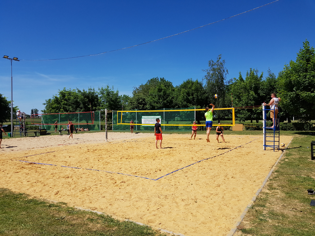 Nowo otwarte boisko do plażowej piłki siatkowej