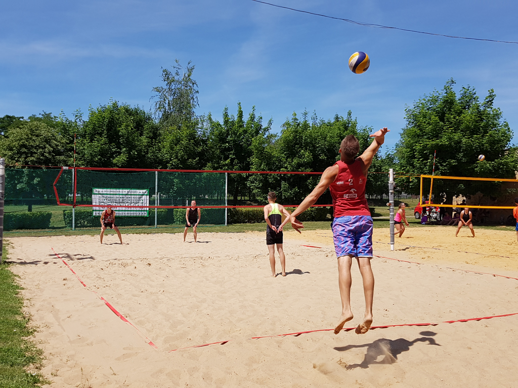 Nowo otwarte boisko do plażowej piłki siatkowej