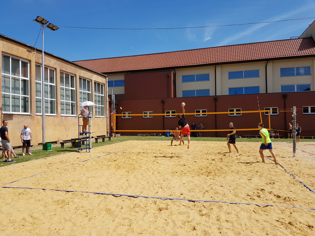 Nowo otwarte boisko do plażowej piłki siatkowej