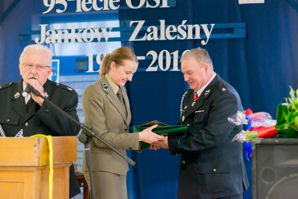 95-lecie Ochotniczej Straży Pożarnej w Jankowie Zaleśnym