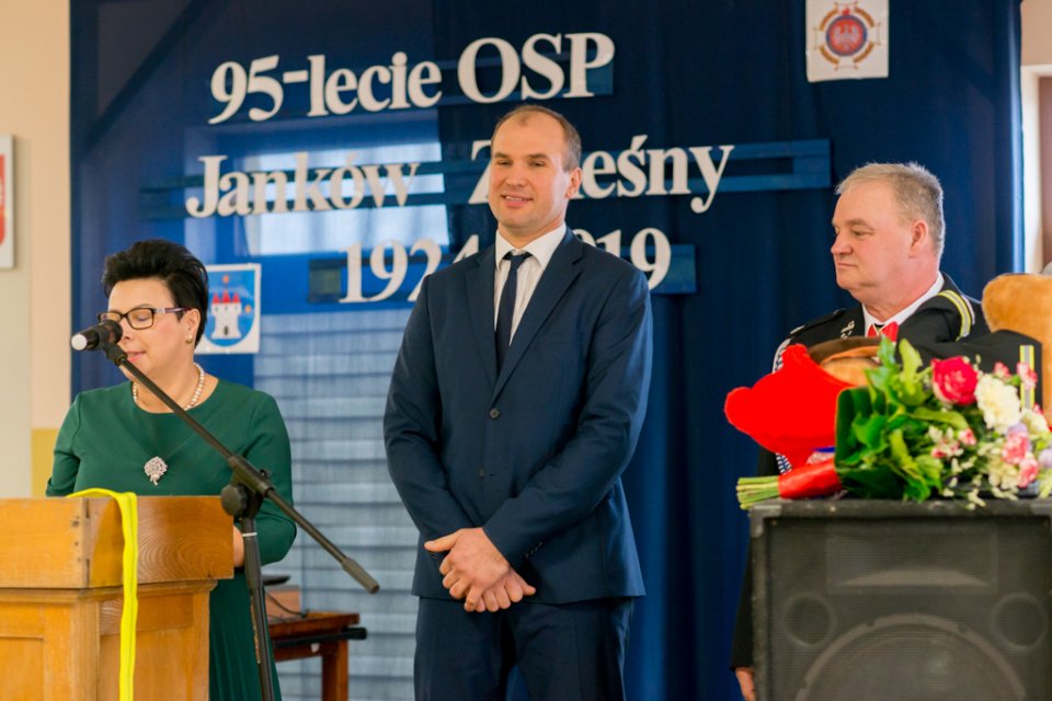 95-lecie Ochotniczej Straży Pożarnej w Jankowie Zaleśnym