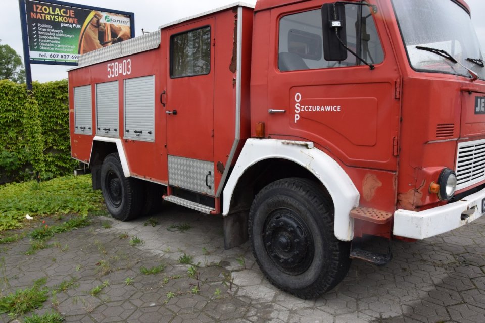 Samochody pożarnicze na sprzedaż