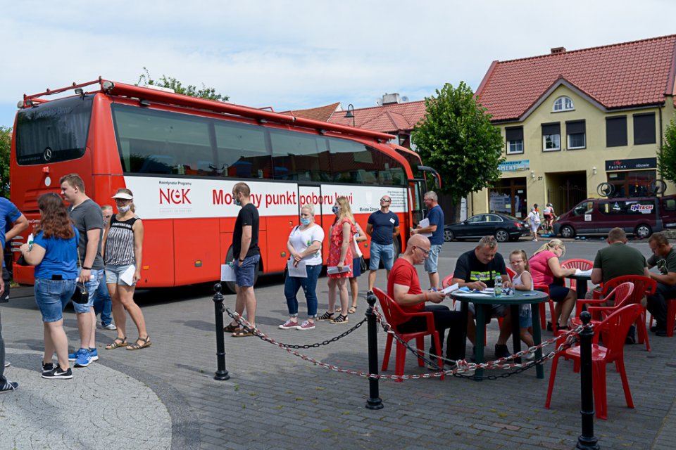 Akcja oddawania krwi w Raszkowie