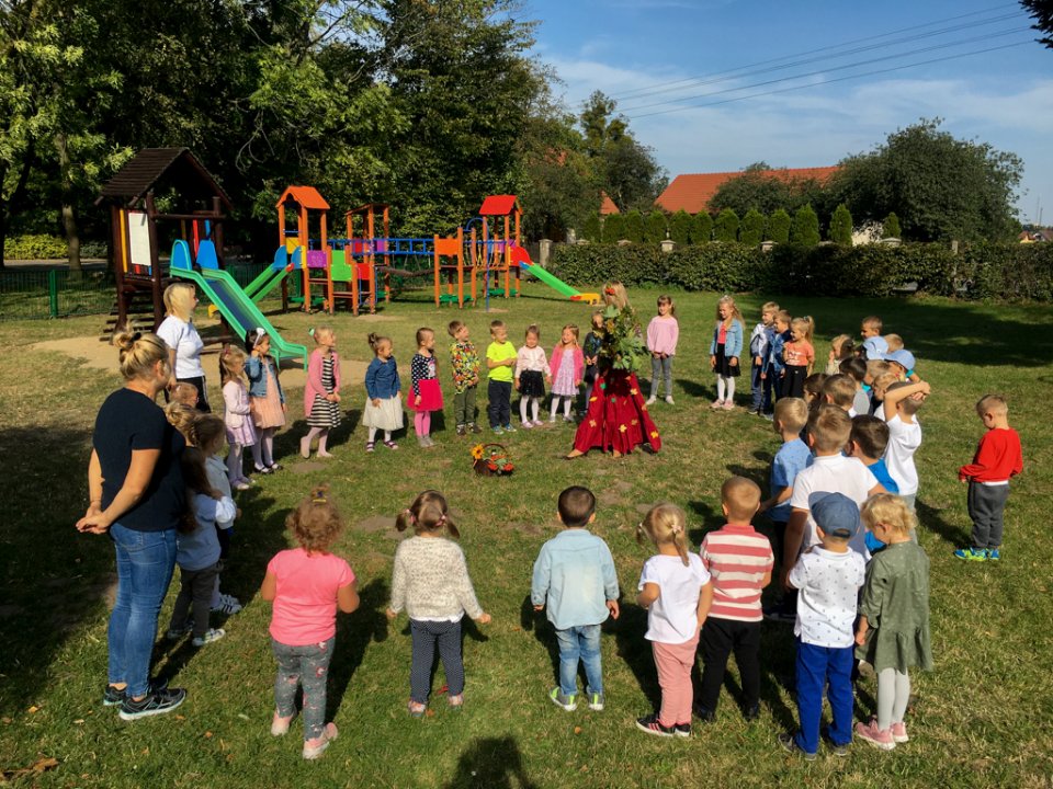 Pierwszy dzień jesieni w przedszkolu