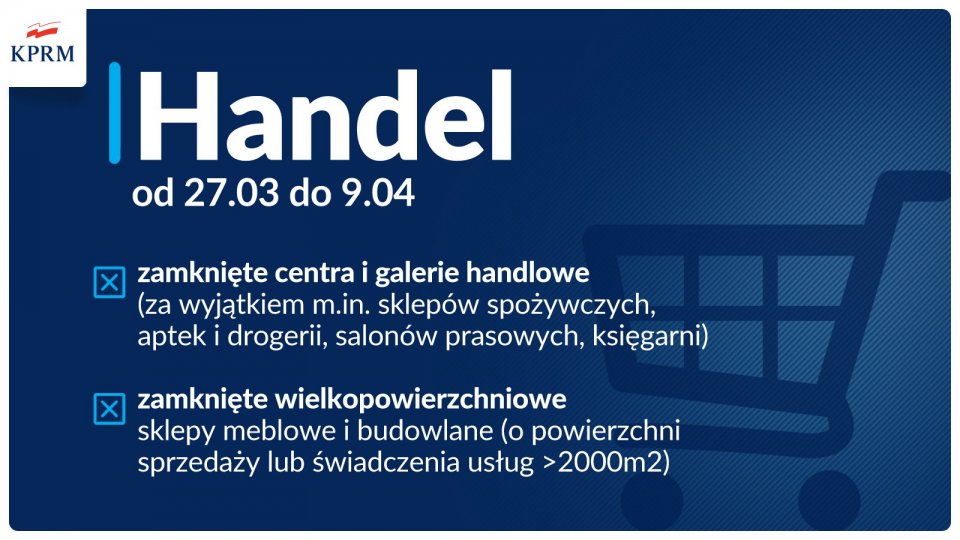 Nowe zasady bezpieczeństwa od 27 marca do 9 kwietnia 2021 r.