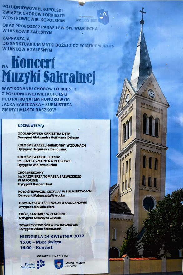 Koncert Muzyki Sakralnej w Jankowie Zaleśnym