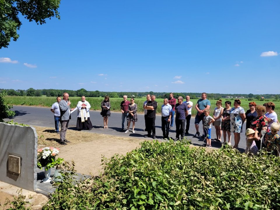 Poświęcenie tablic na cmentarzach ewangelickich