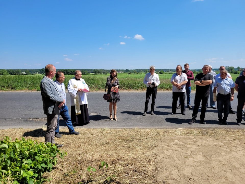 Poświęcenie tablic na cmentarzach ewangelickich