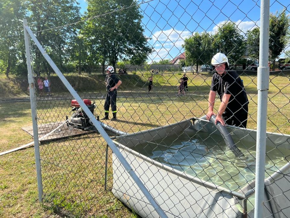 Sportowo - pożarnicze zmagania strażaków