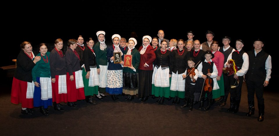 KGW Moszczanka na scenie Teatru Polskiego