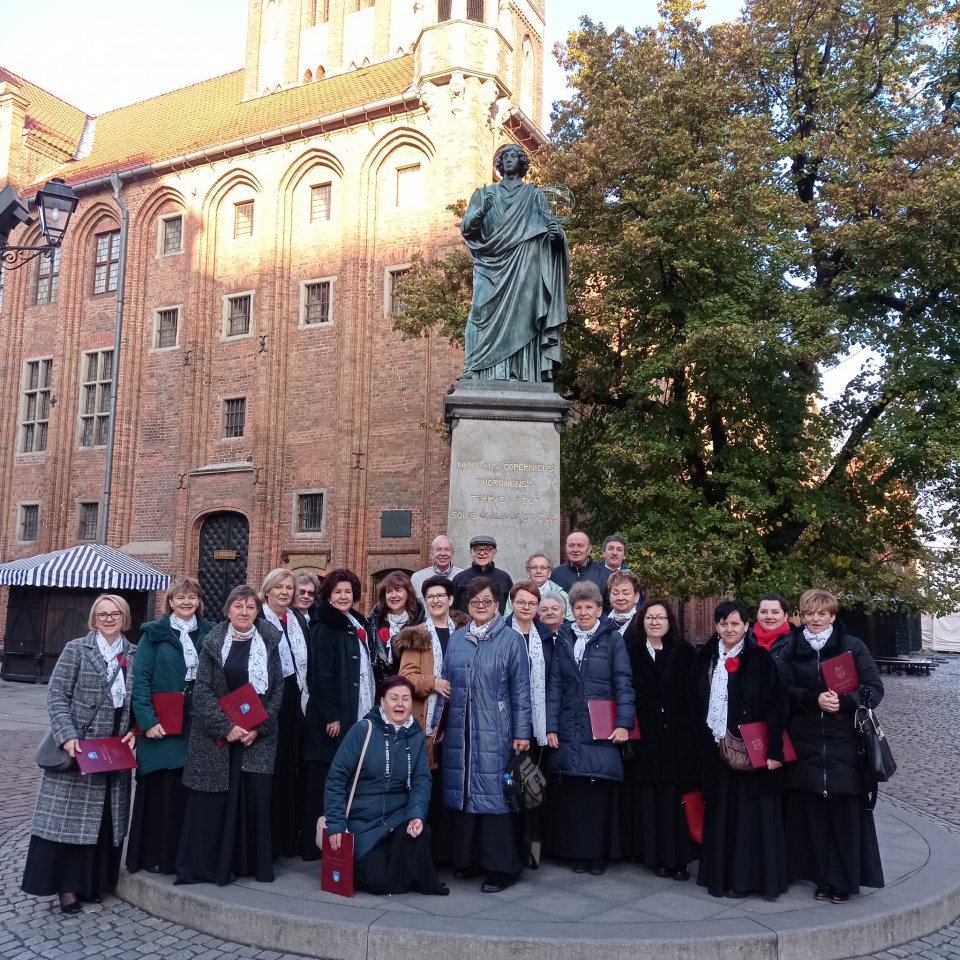 Chórzyści zwiedzili Toruń i Bydgoszcz