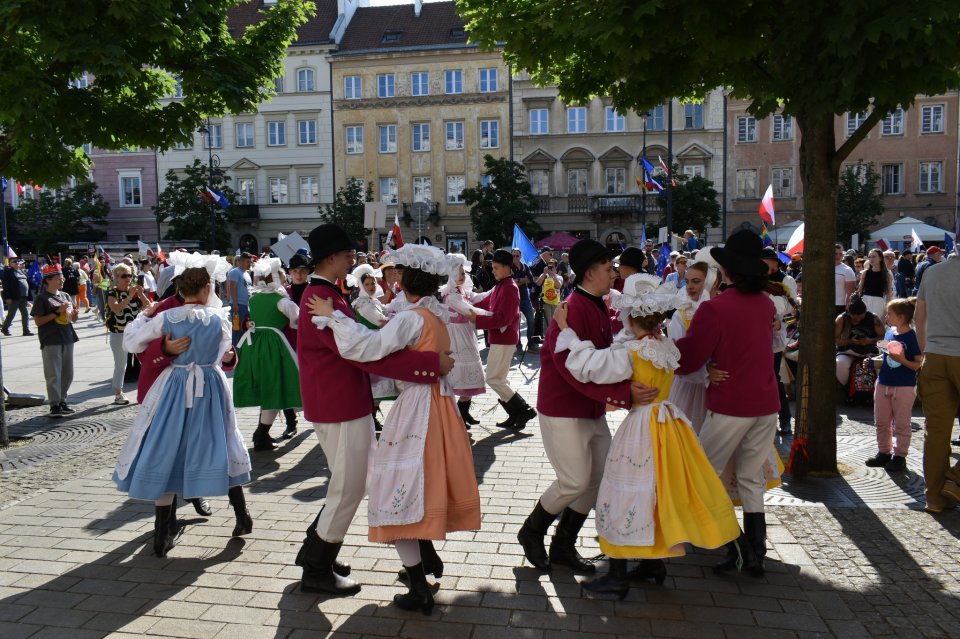 Dzień Dziecka na ludowo w Warszawie