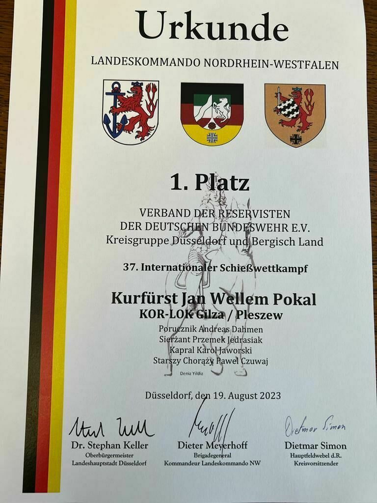 Strzeleckie Mistrzostwa w Dusseldorfie