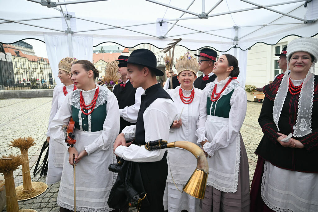 Głogowianie na Dożynkach Prezydenckich