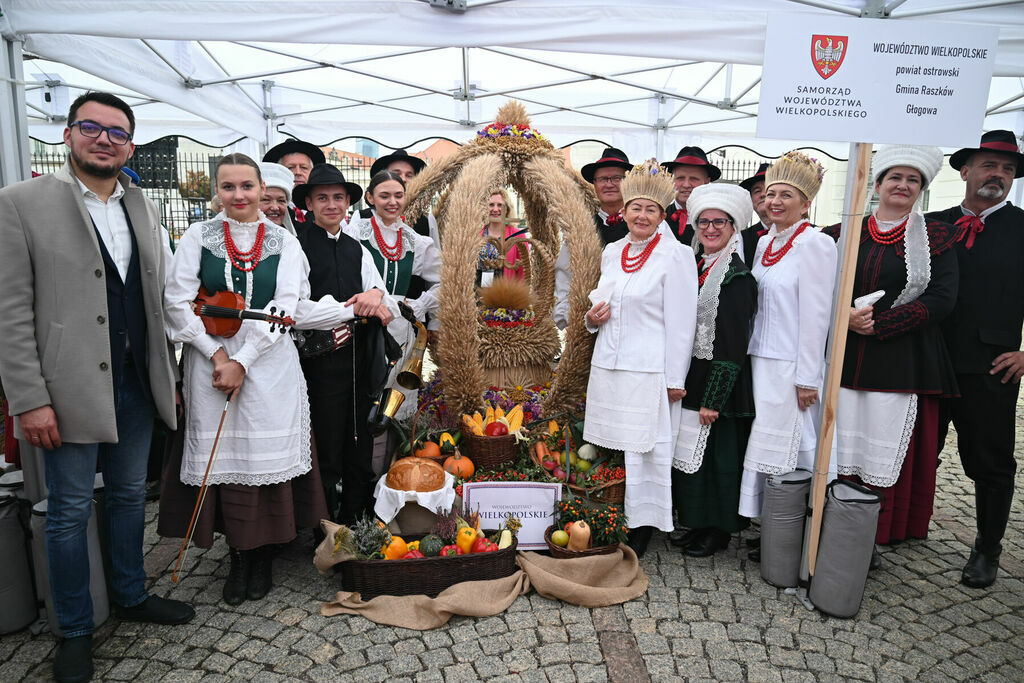 Głogowianie na Dożynkach Prezydenckich