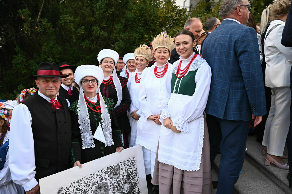 Głogowianie na Dożynkach Prezydenckich