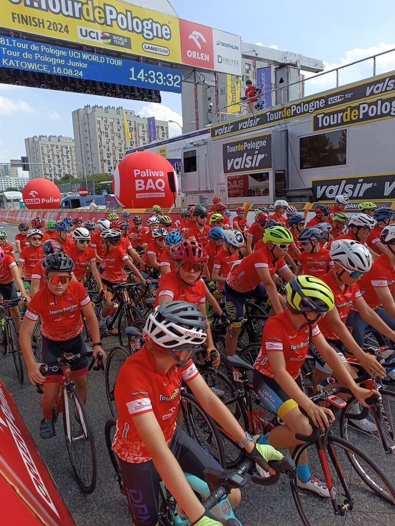 Zawodnicy z Gminy Raszków na Tour de Pologne Junior