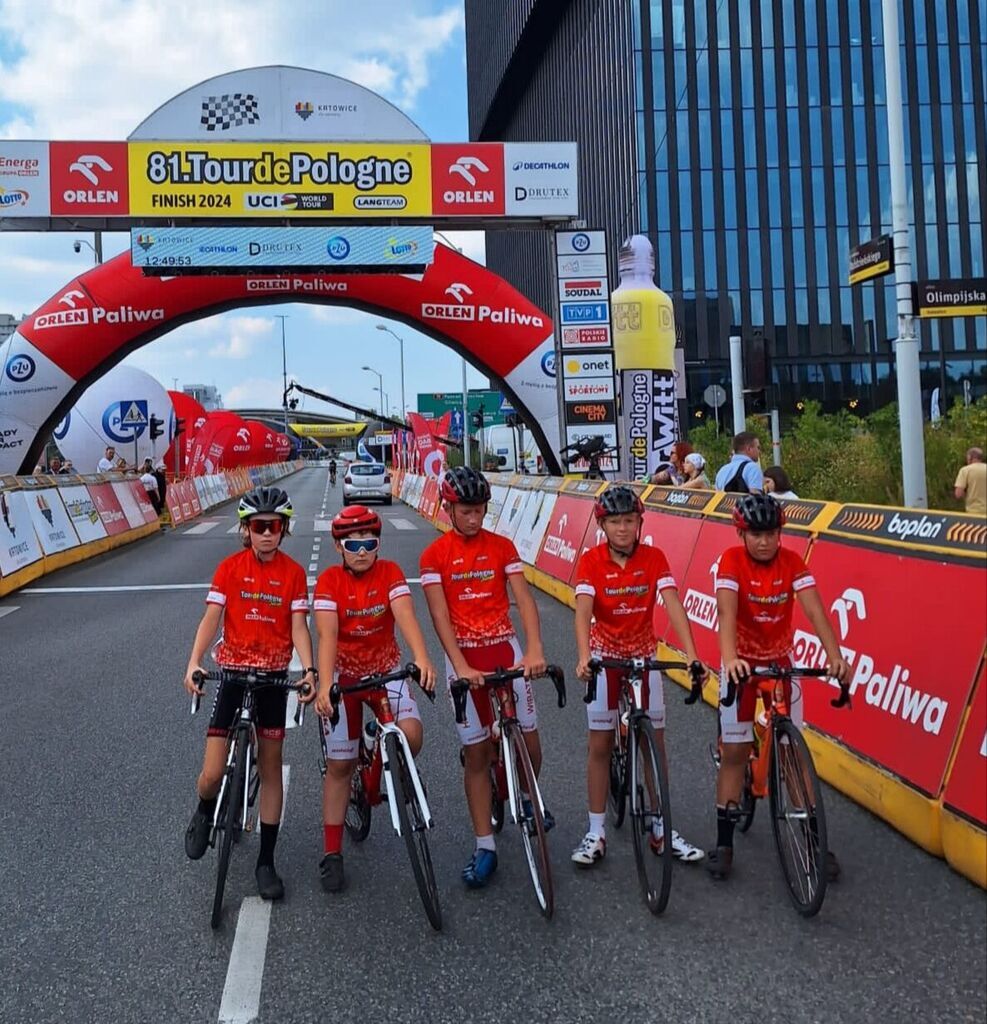 Zawodnicy z Gminy Raszków na Tour de Pologne Junior