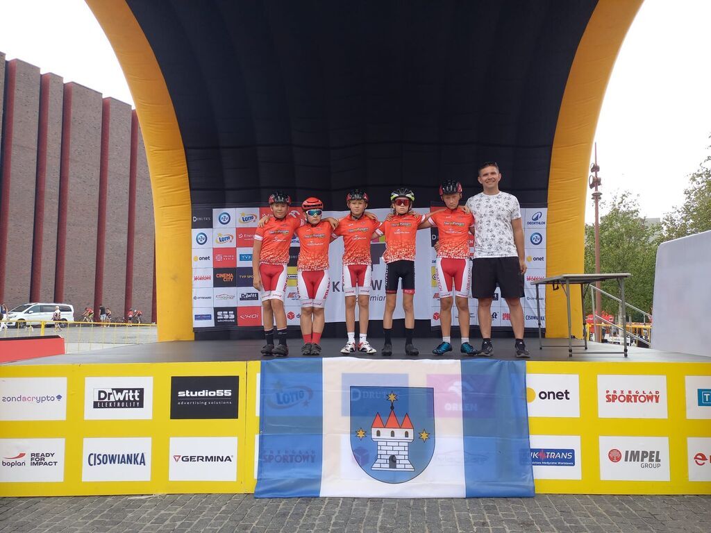 Zawodnicy z Gminy Raszków na Tour de Pologne Junior