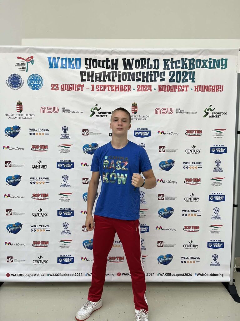 Zawodnicy raszkowskiego klubu Kick-Boxing na Mistrzostwach Świata 