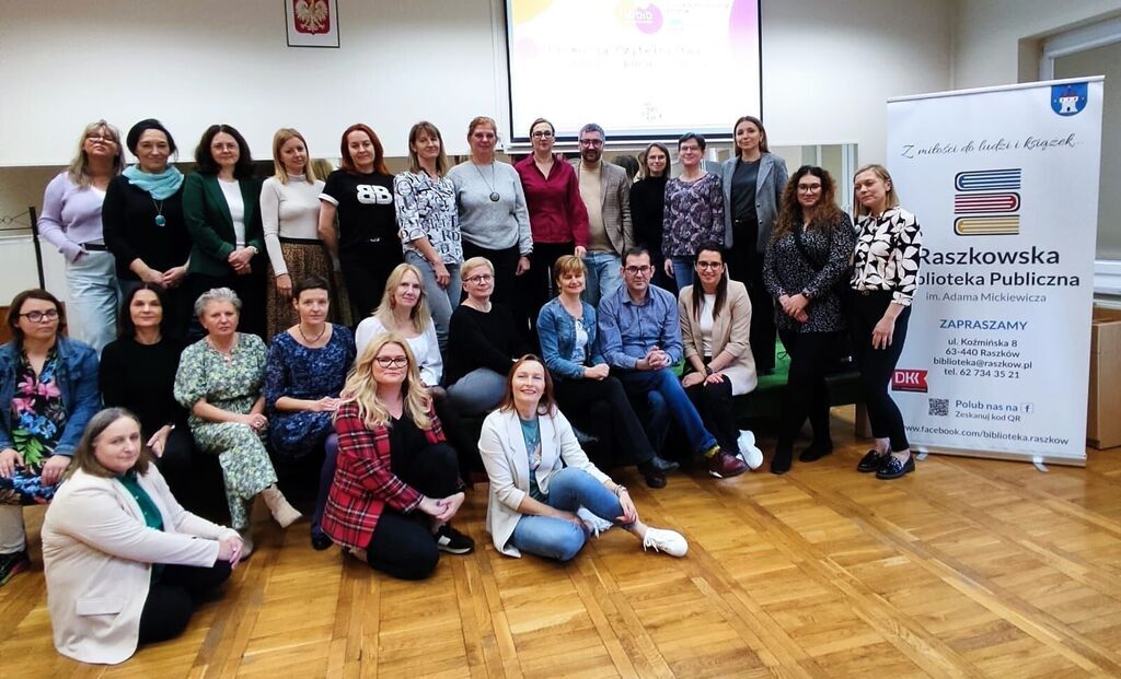 Bibliotekarze na szkoleniu w Raszkowie 