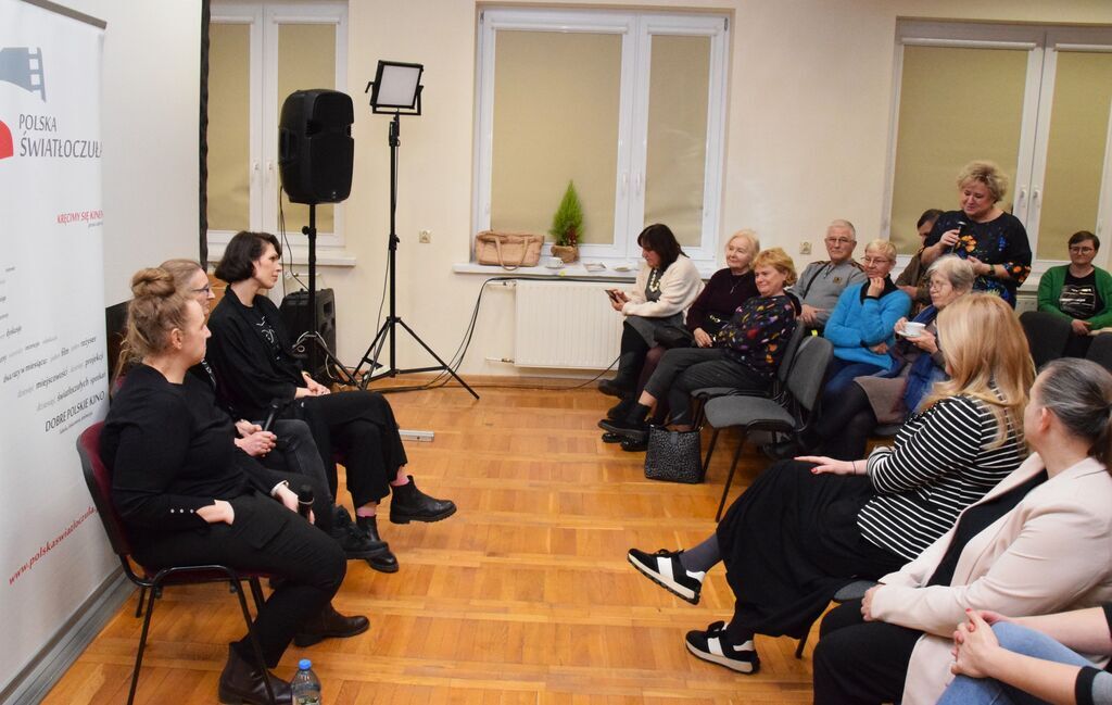 Światłoczuły wieczór w bibliotece 