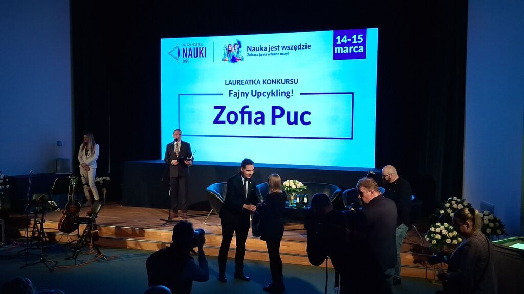 Zofia Puc Laureatką Konkursu  „Fajny Upcykling”