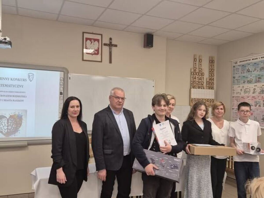 Gminny Konkurs Matematyczny dla uczniów klas 6