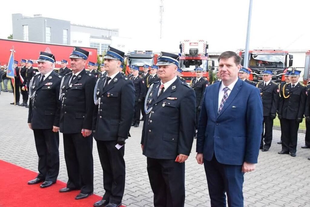 Odznaczeni strażacy