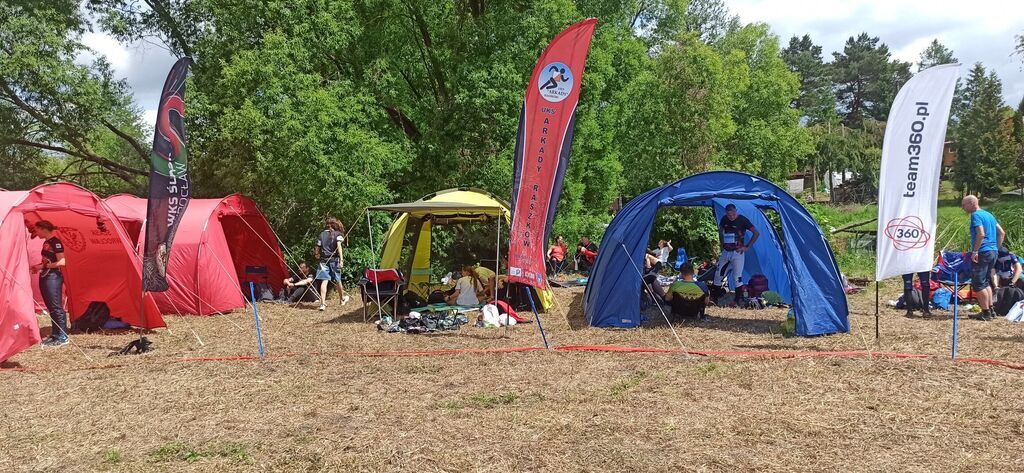 Raszków na Mistrzostwach Polski w biegu na orientację.
