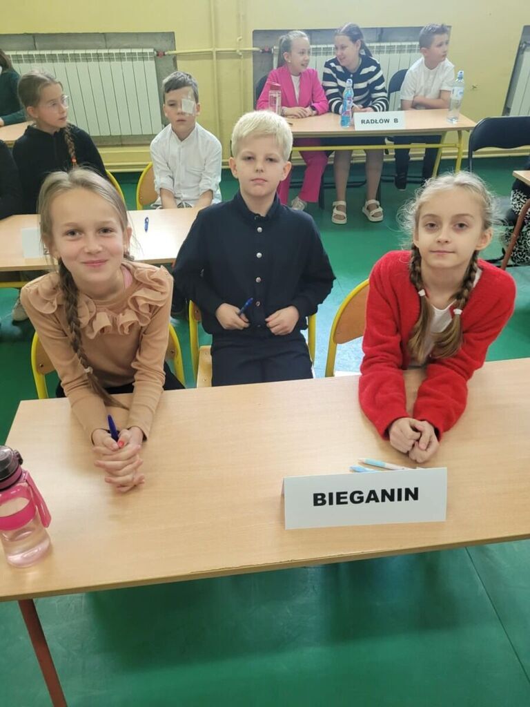 Gminny Konkurs Ortograficzny w Bieganinie